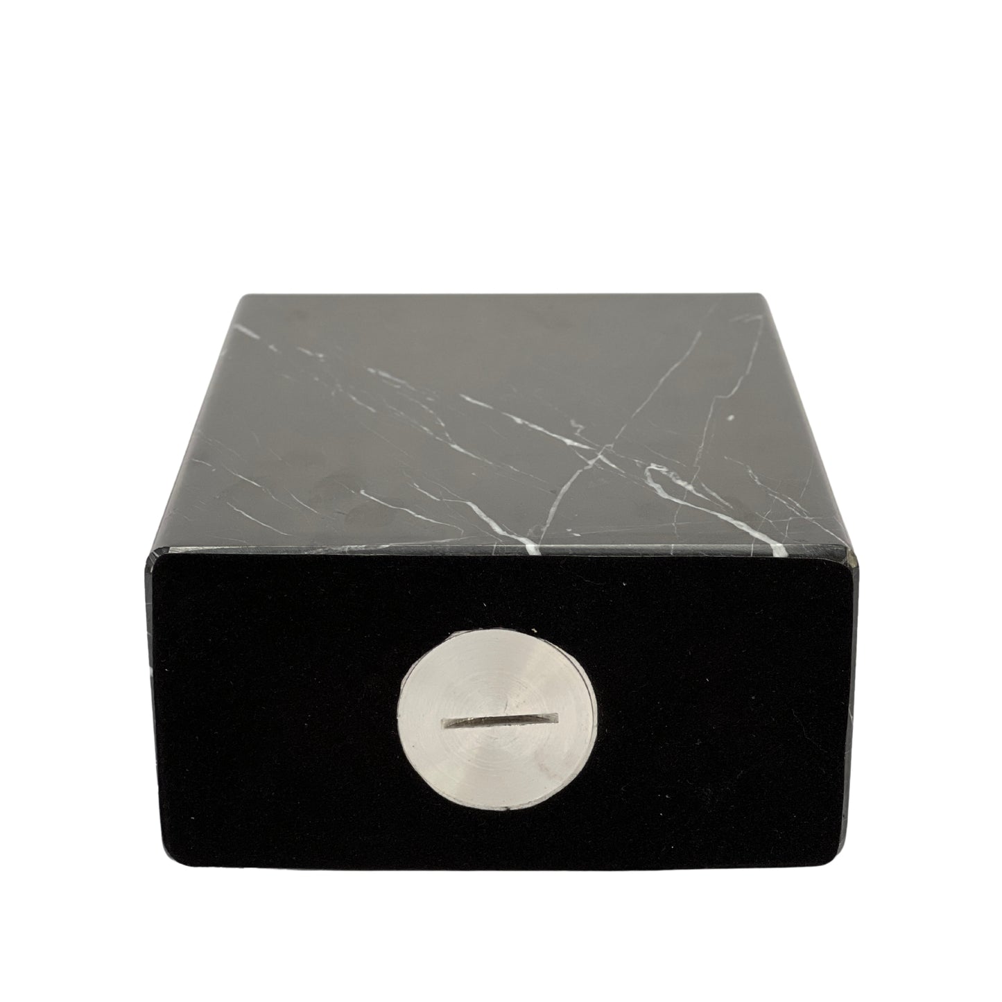 Black Marble Urn - 200 cubic inches