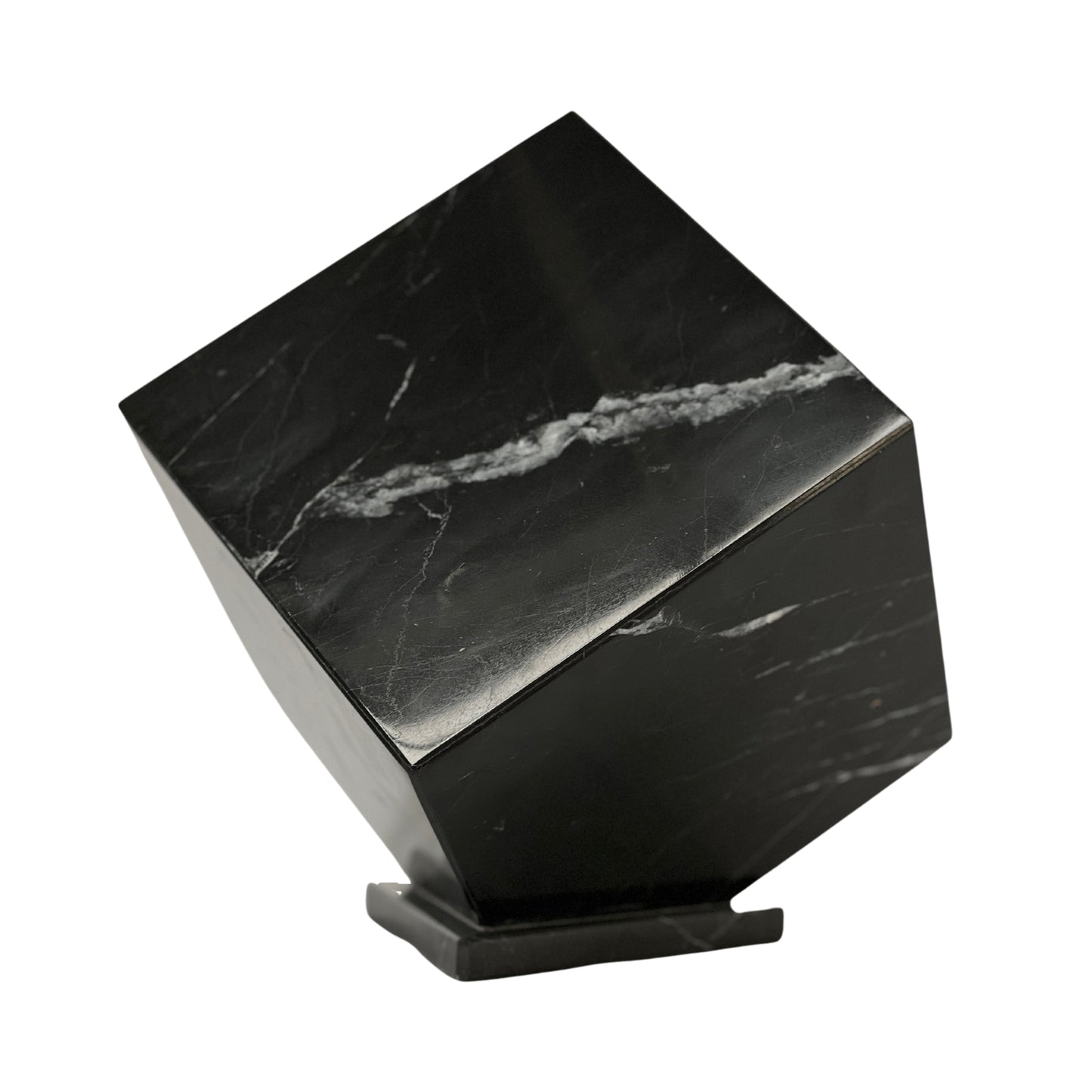 Black Marble Urn - 320 cubic inches