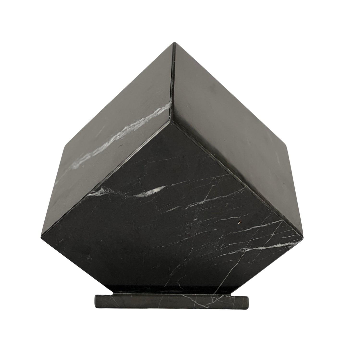 Black Marble Urn - 320 cubic inches