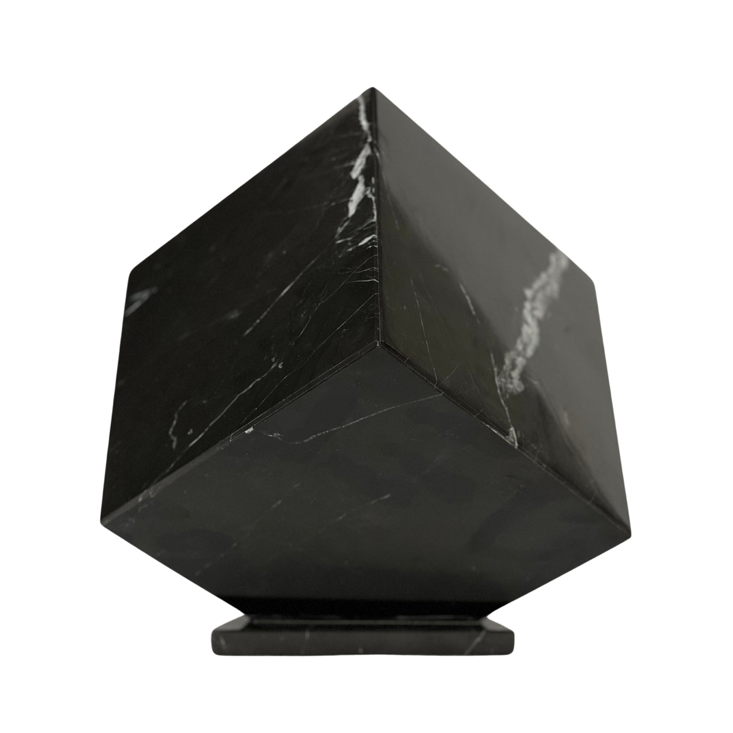 Black Marble Urn - 320 cubic inches