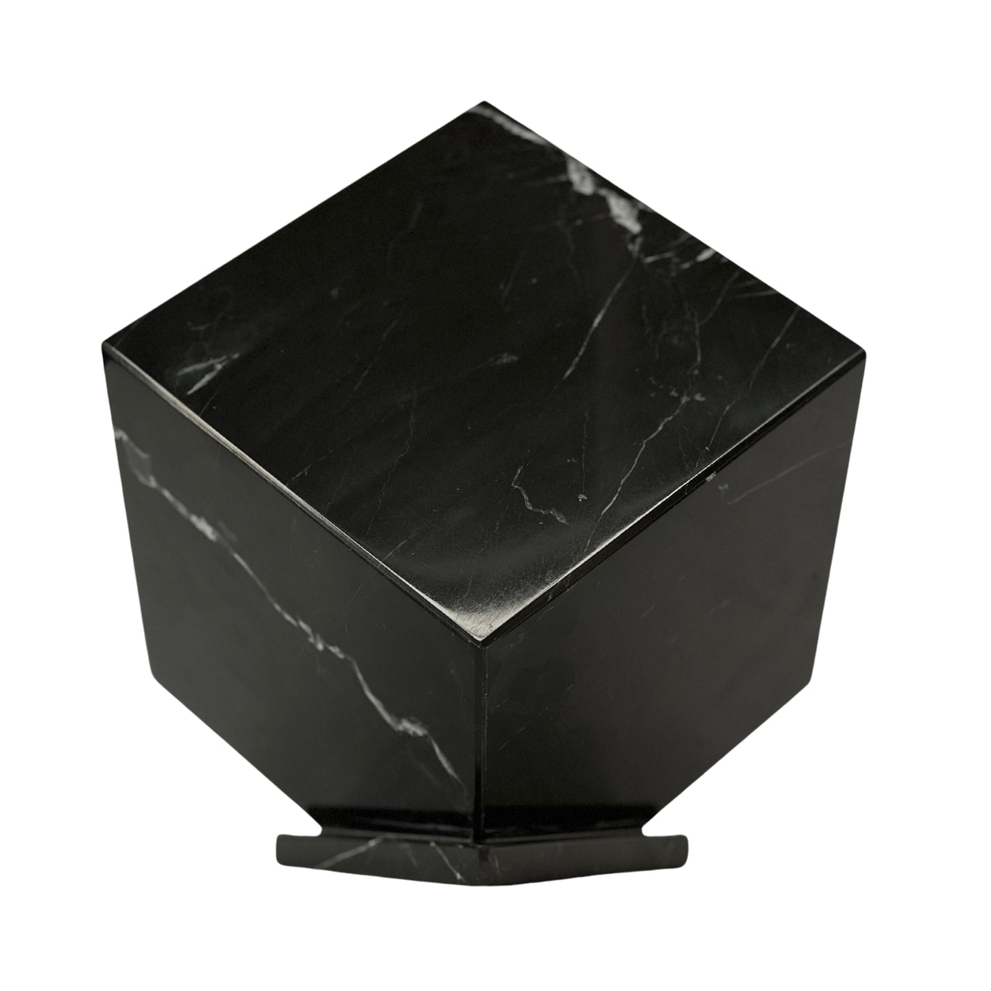 Black Marble Urn - 320 cubic inches