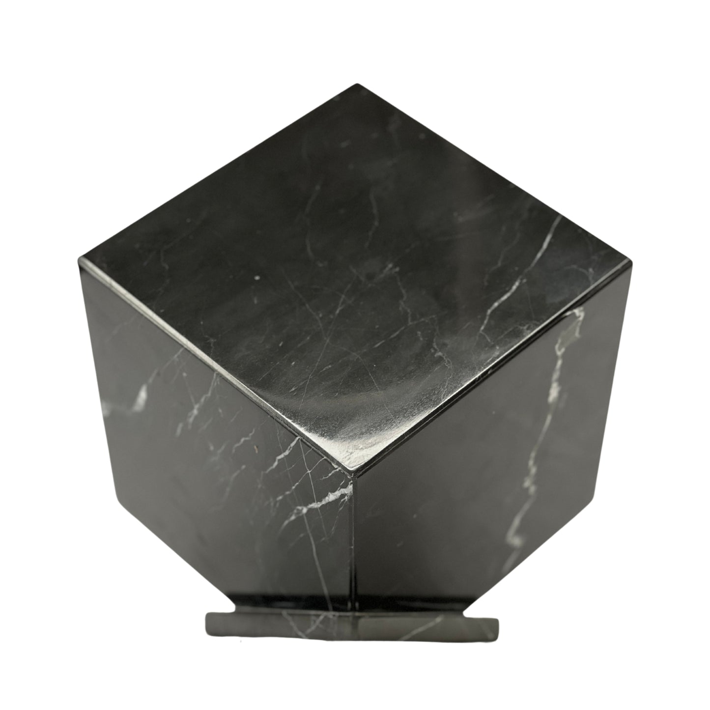 Black Marble Urn - 320 cubic inches