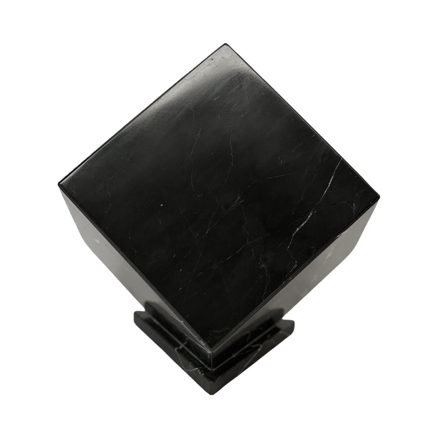 Black Marble Urn - 320 cubic inches