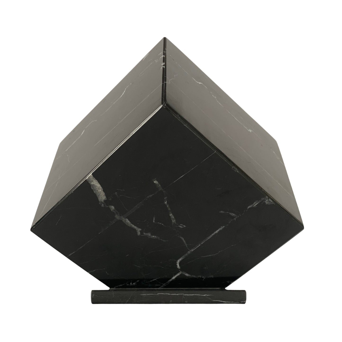 Black Marble Urn - 320 cubic inches