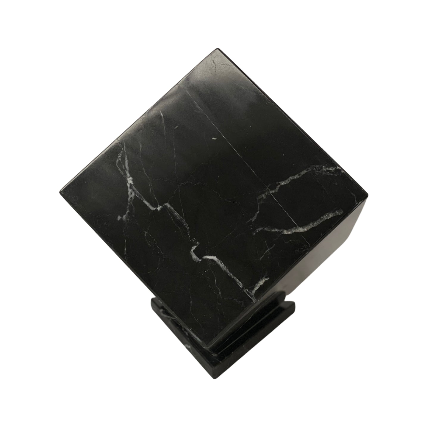 Black Marble Urn - 320 cubic inches