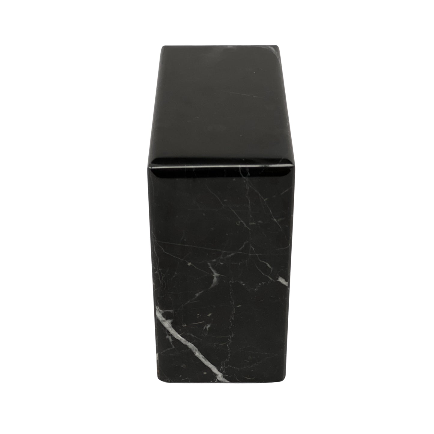 Black Marble Urn - 140 cubic inches