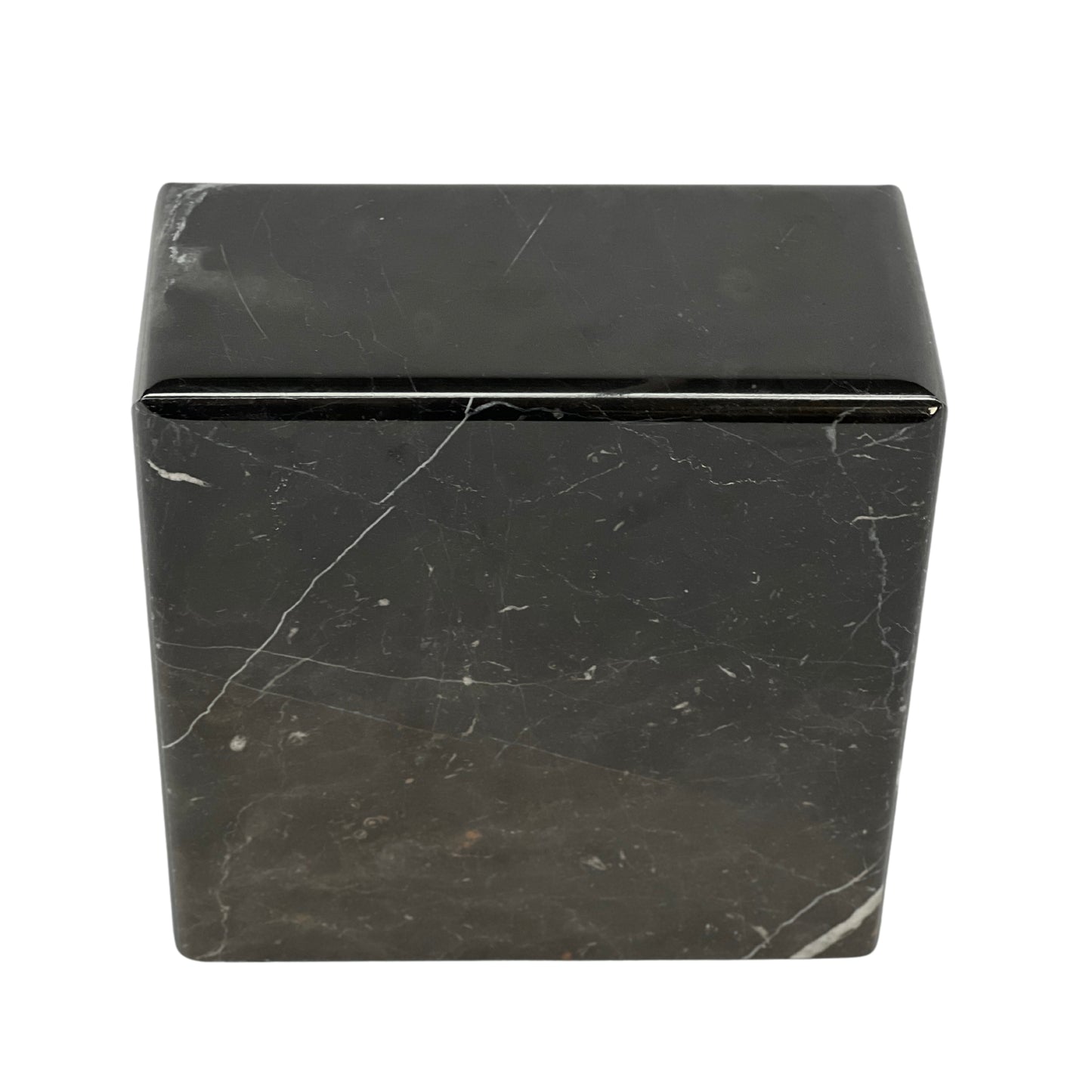 Black Marble Urn - 140 cubic inches