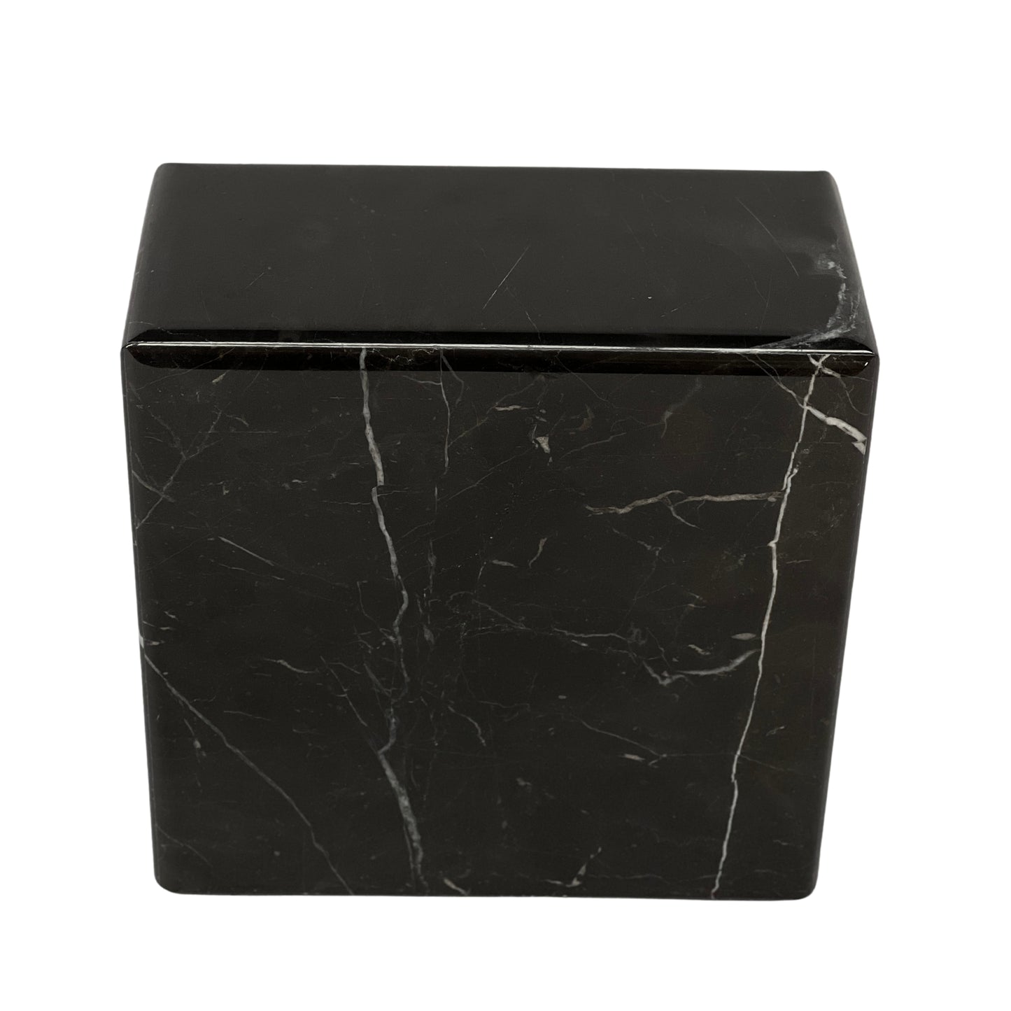 Black Marble Urn - 140 cubic inches