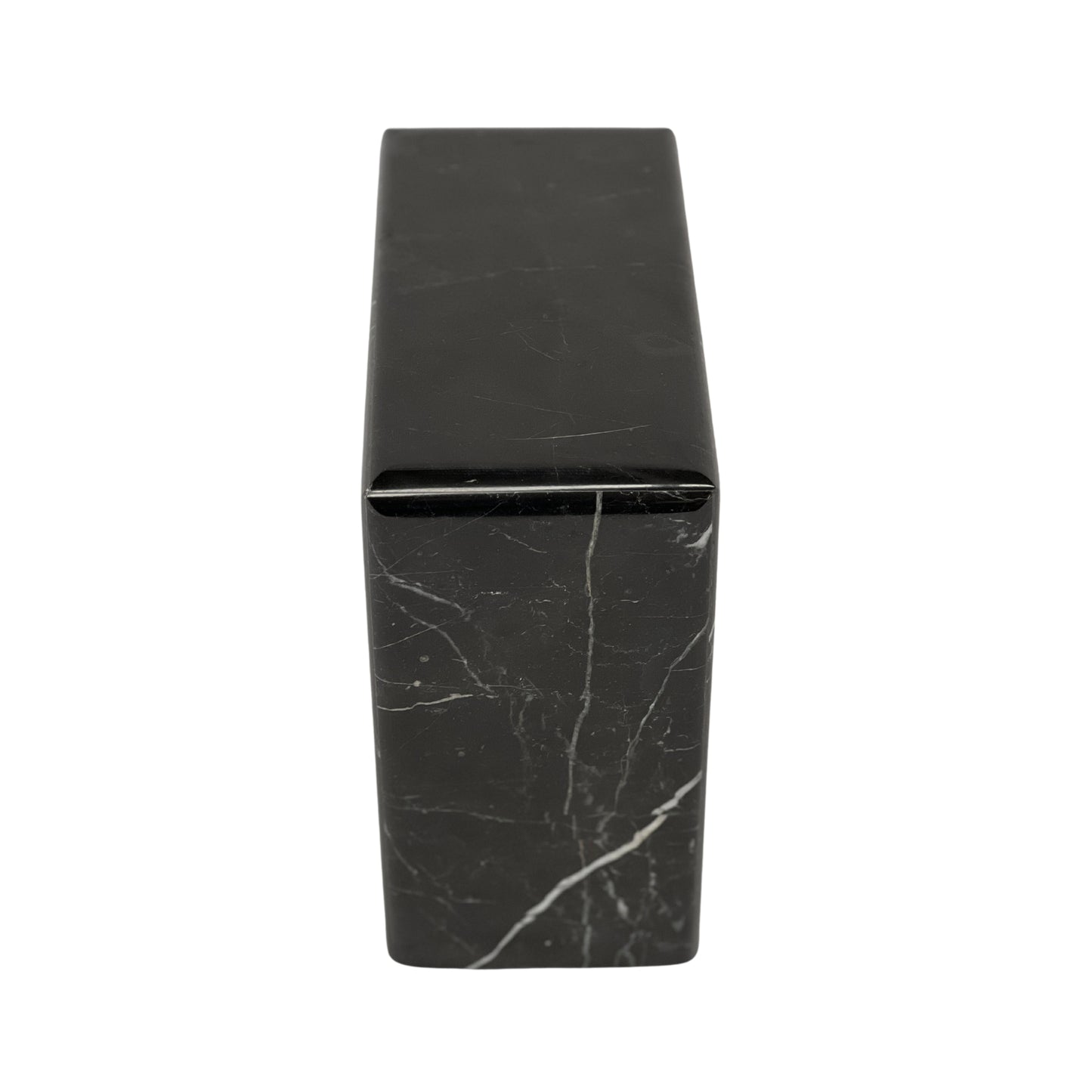 Black Marble Urn - 140 cubic inches