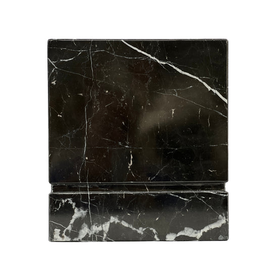 Black Marble Urn - 440 cubic inches