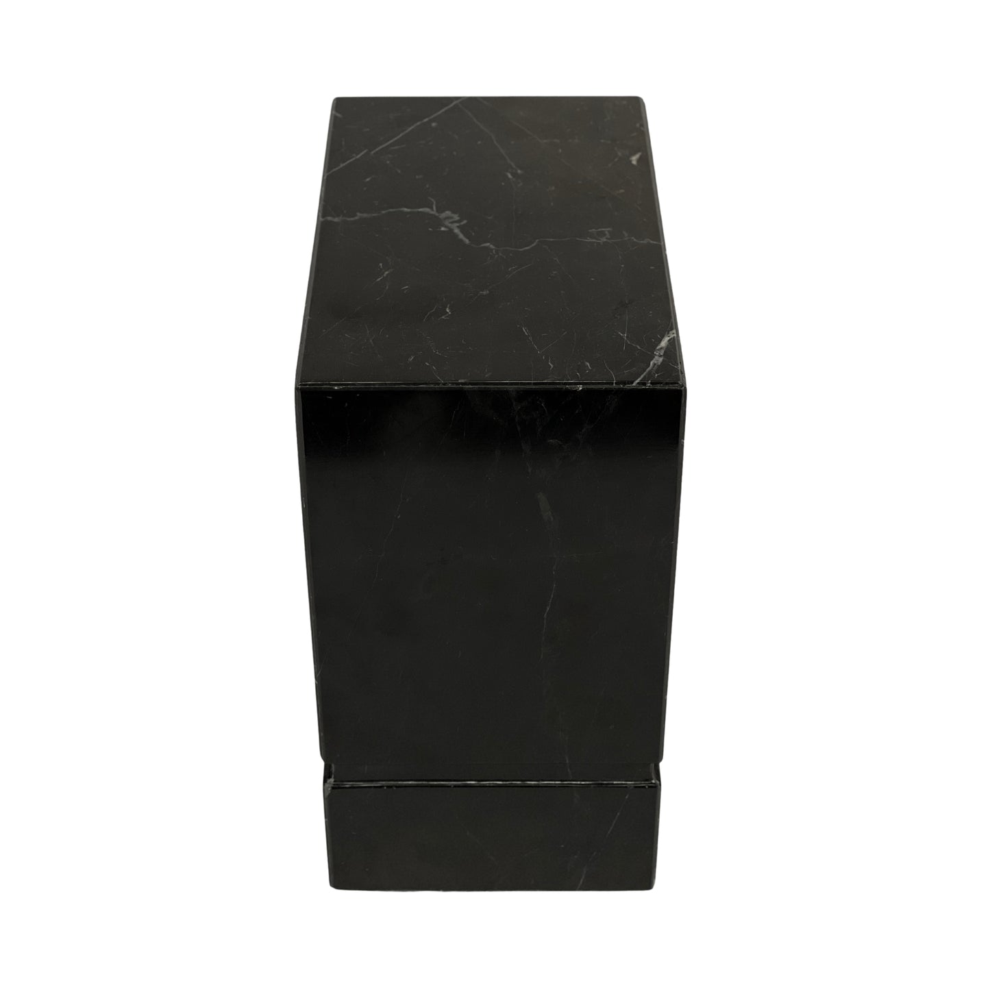 Black Marble Urn - 440 cubic inches