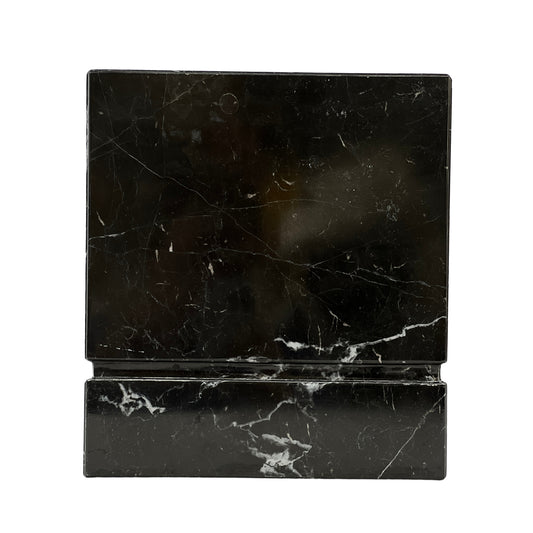 Black Marble Urn - 440 cubic inches