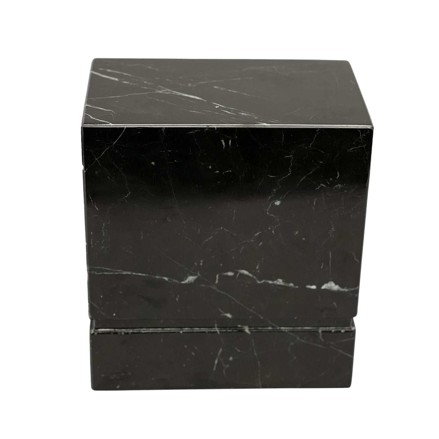 Black Marble Urn - 440 cubic inches