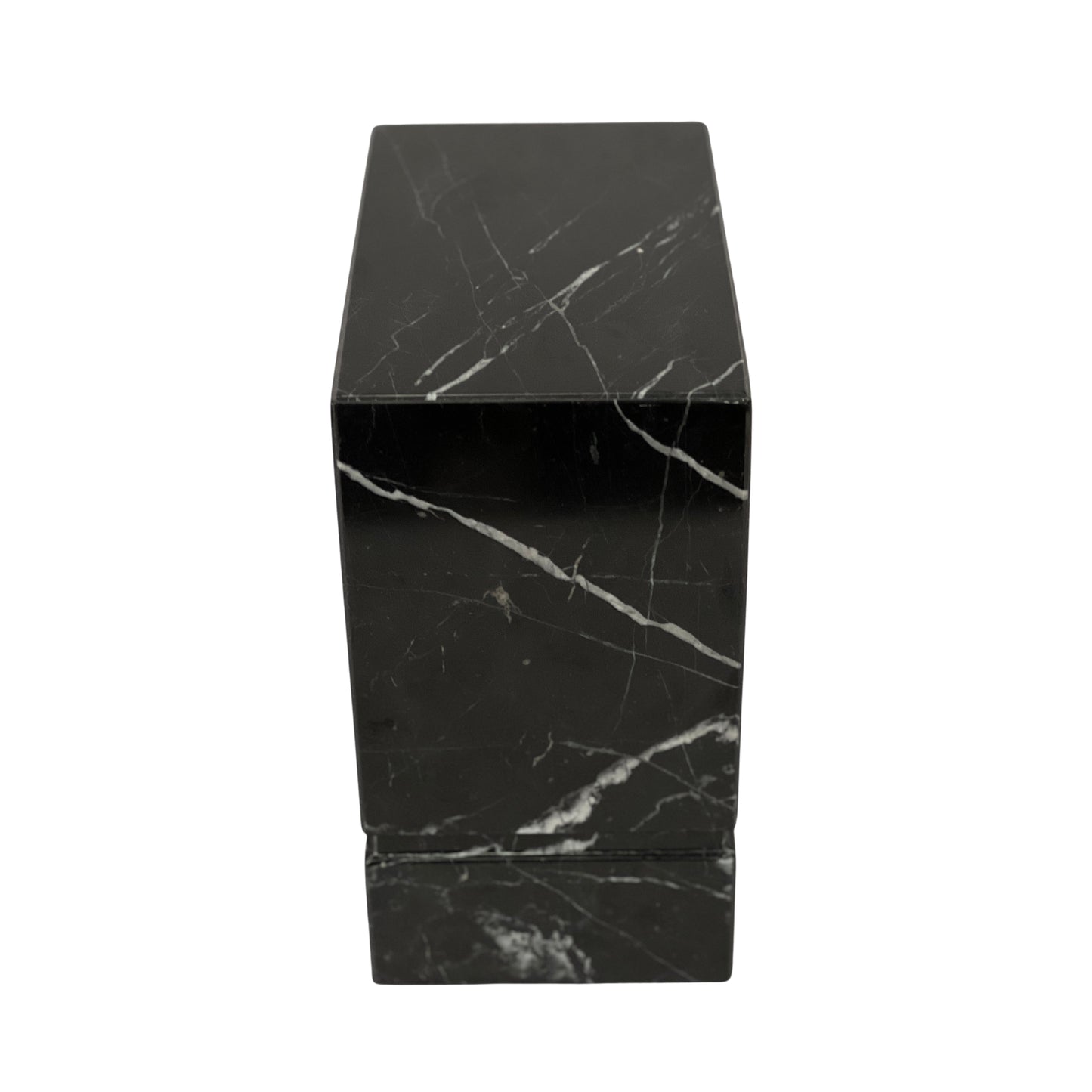 Black Marble Urn - 440 cubic inches