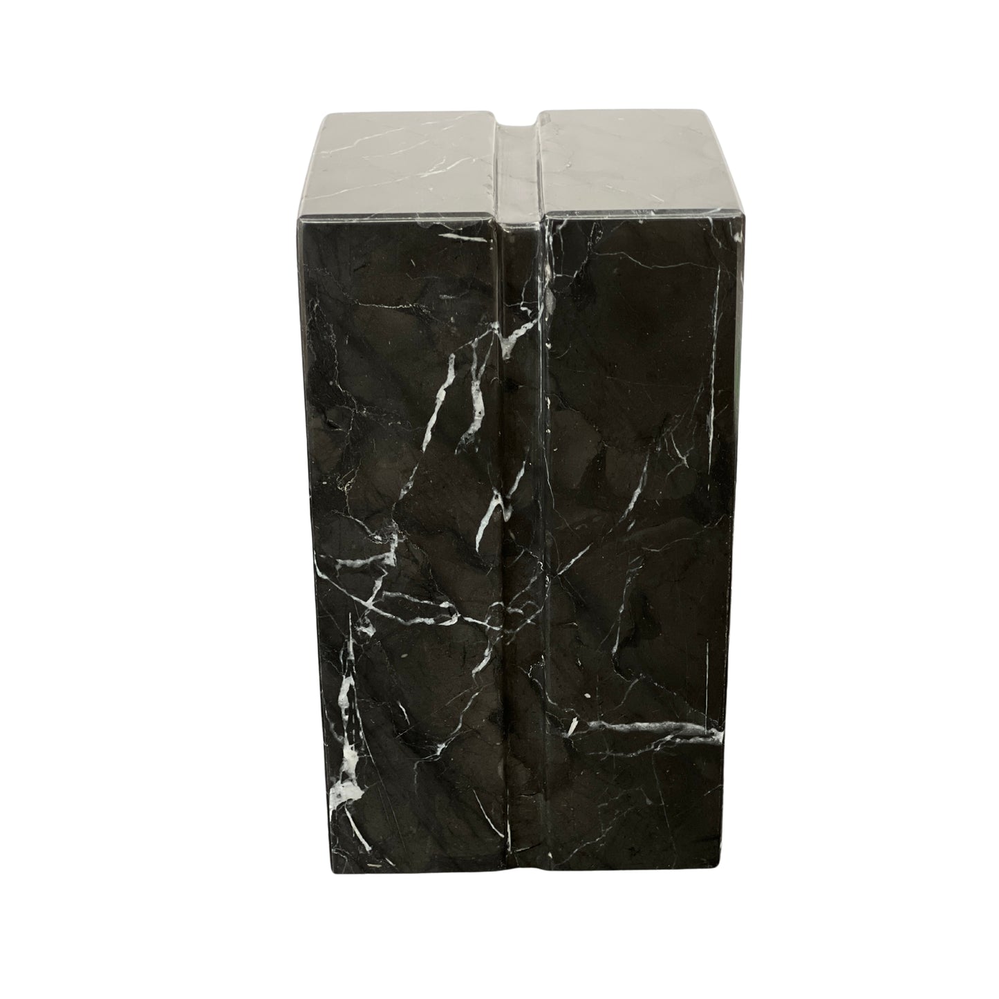 Black Marble Urn - 168 cubic inches