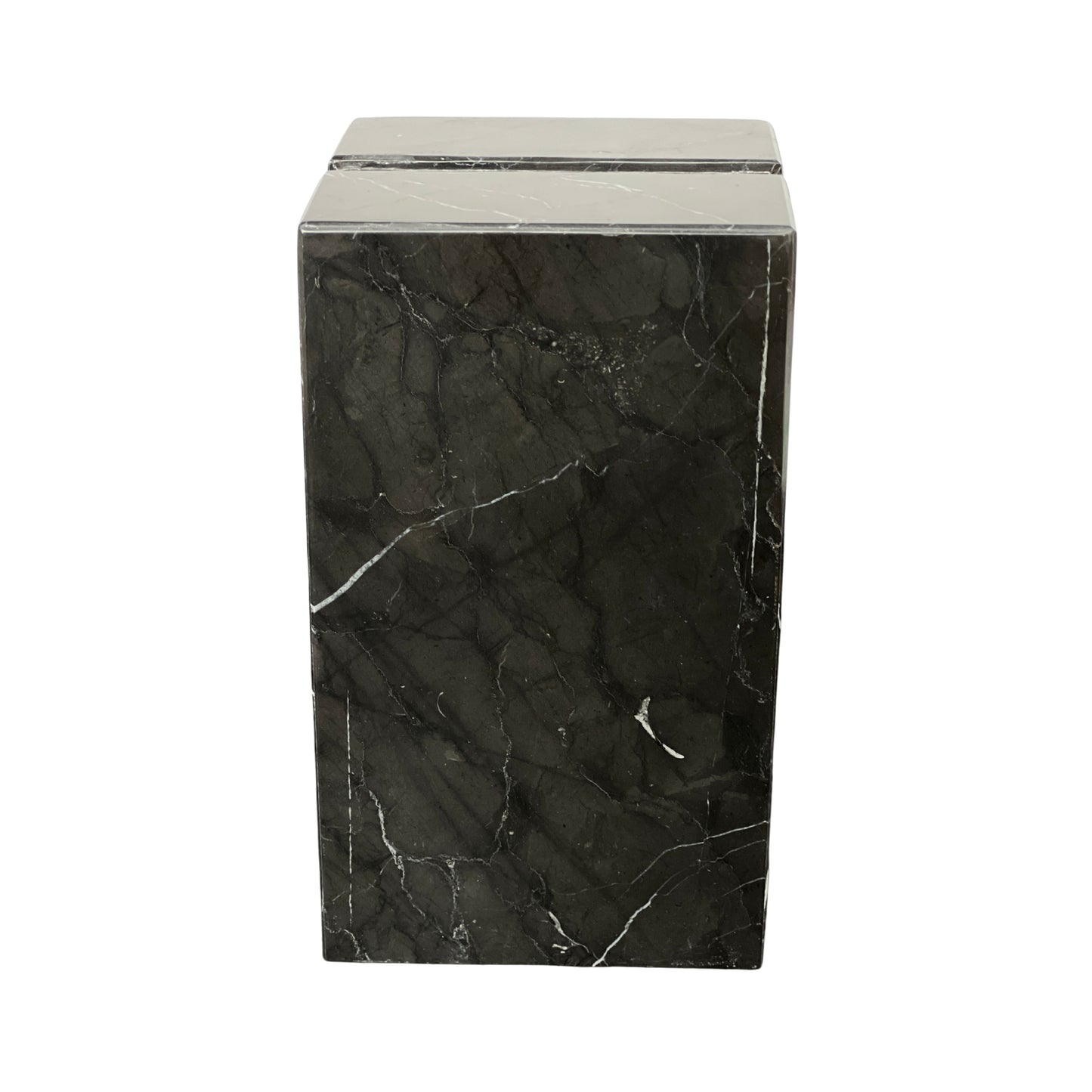 Black Marble Urn - 168 cubic inches