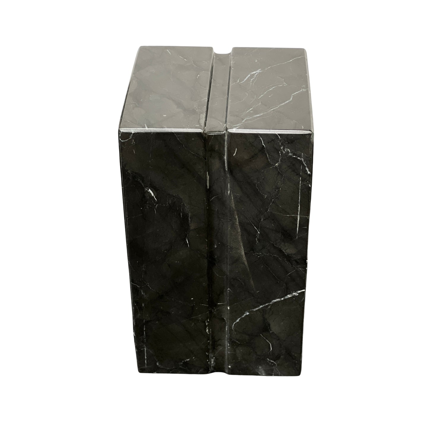 Black Marble Urn - 168 cubic inches