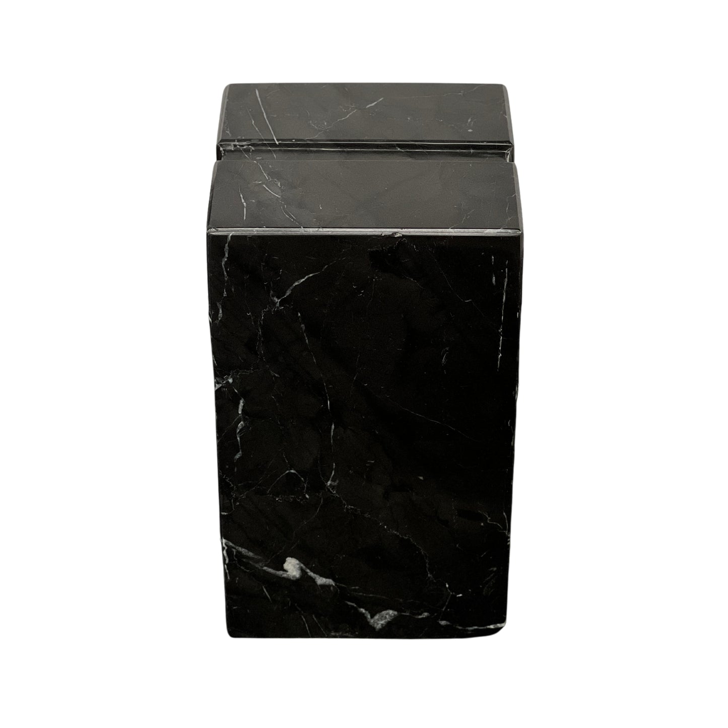 Black Marble Urn - 168 cubic inches