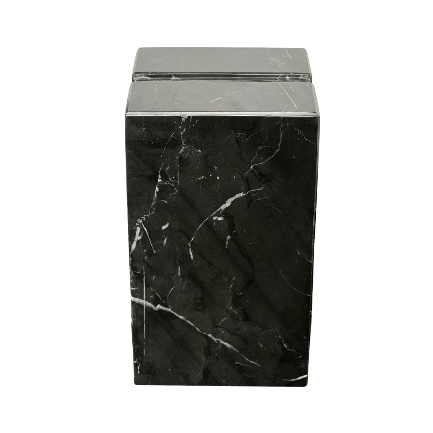 Black Marble Urn - 168 cubic inches