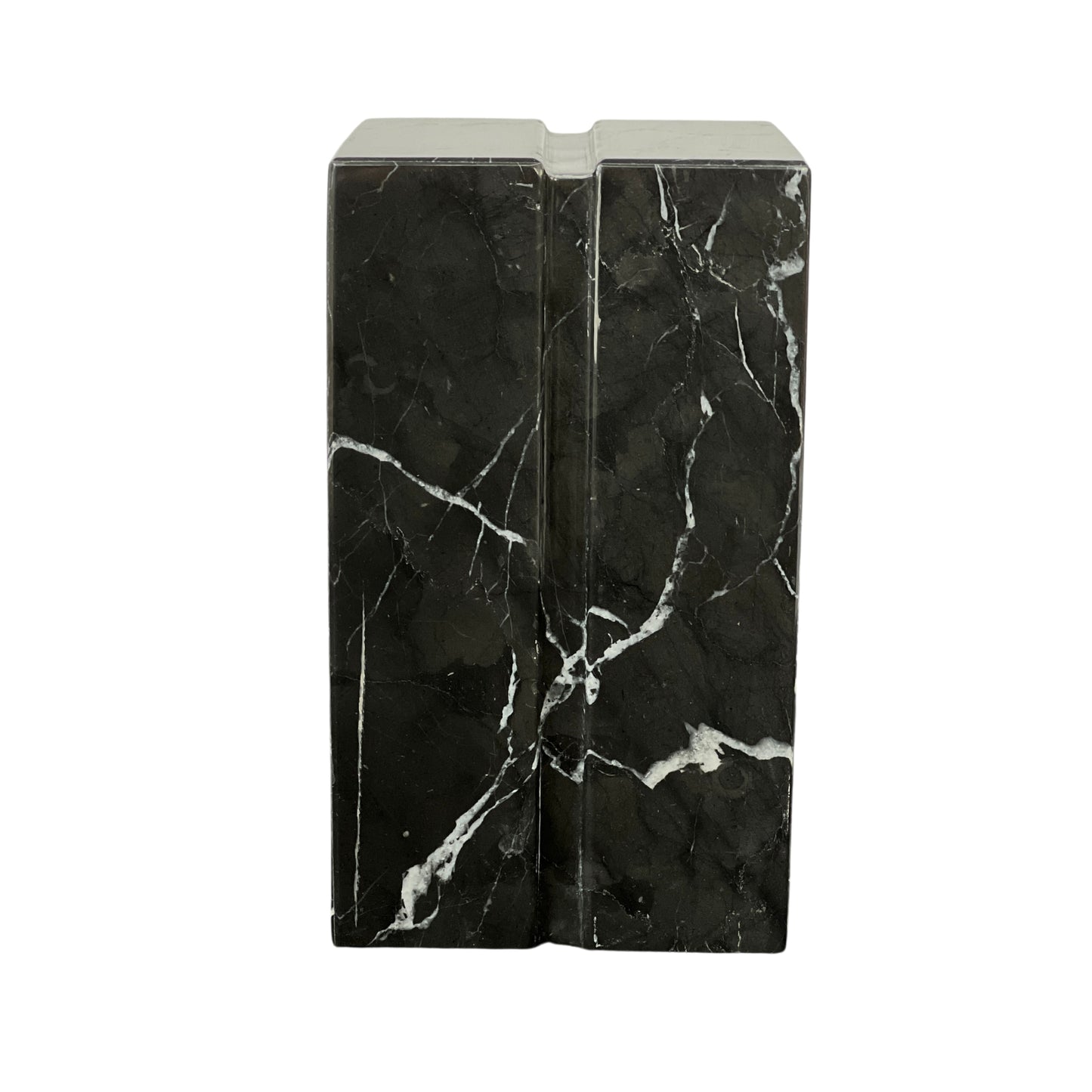 Black Marble Urn - 168 cubic inches