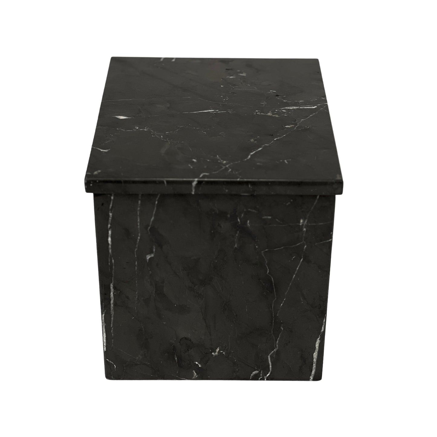 Black Marble Double Urn - 450 cubic inches