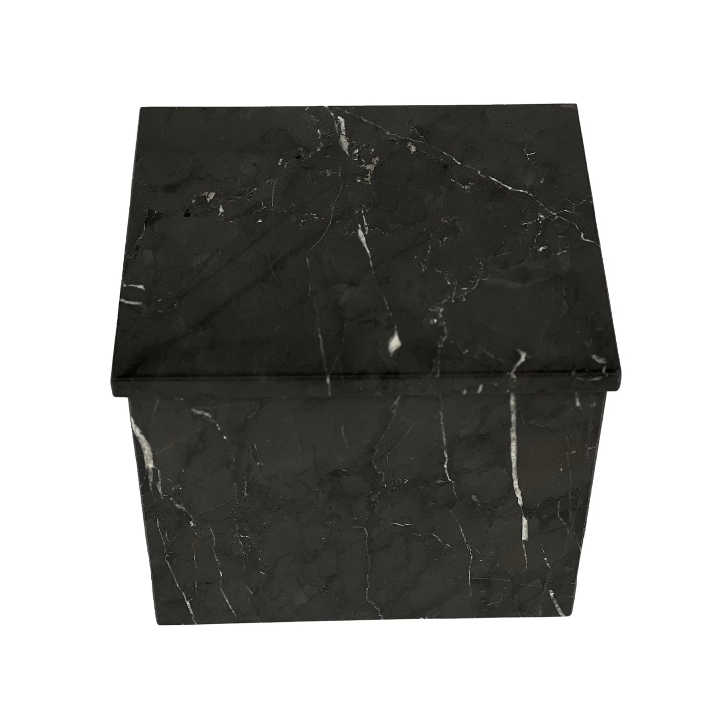 Black Marble Double Urn - 450 cubic inches