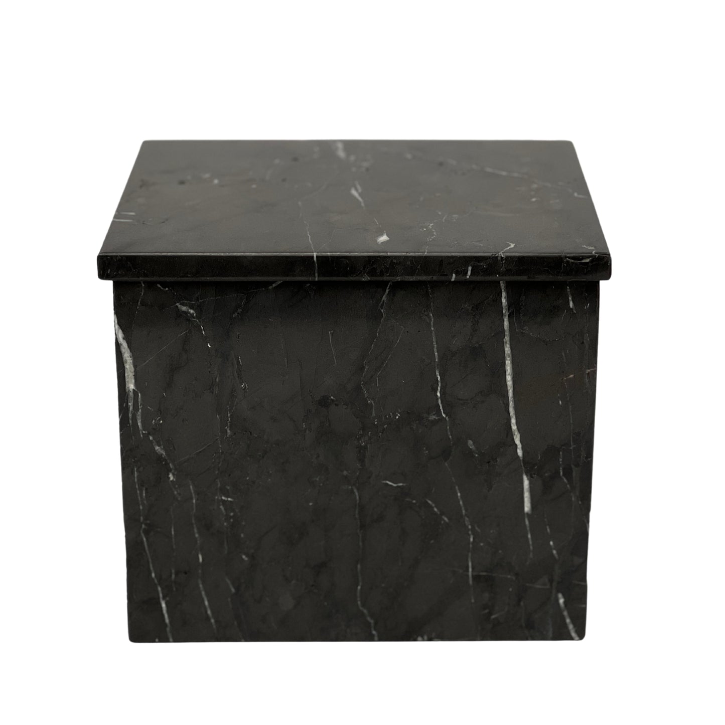 Black Marble Double Urn - 450 cubic inches