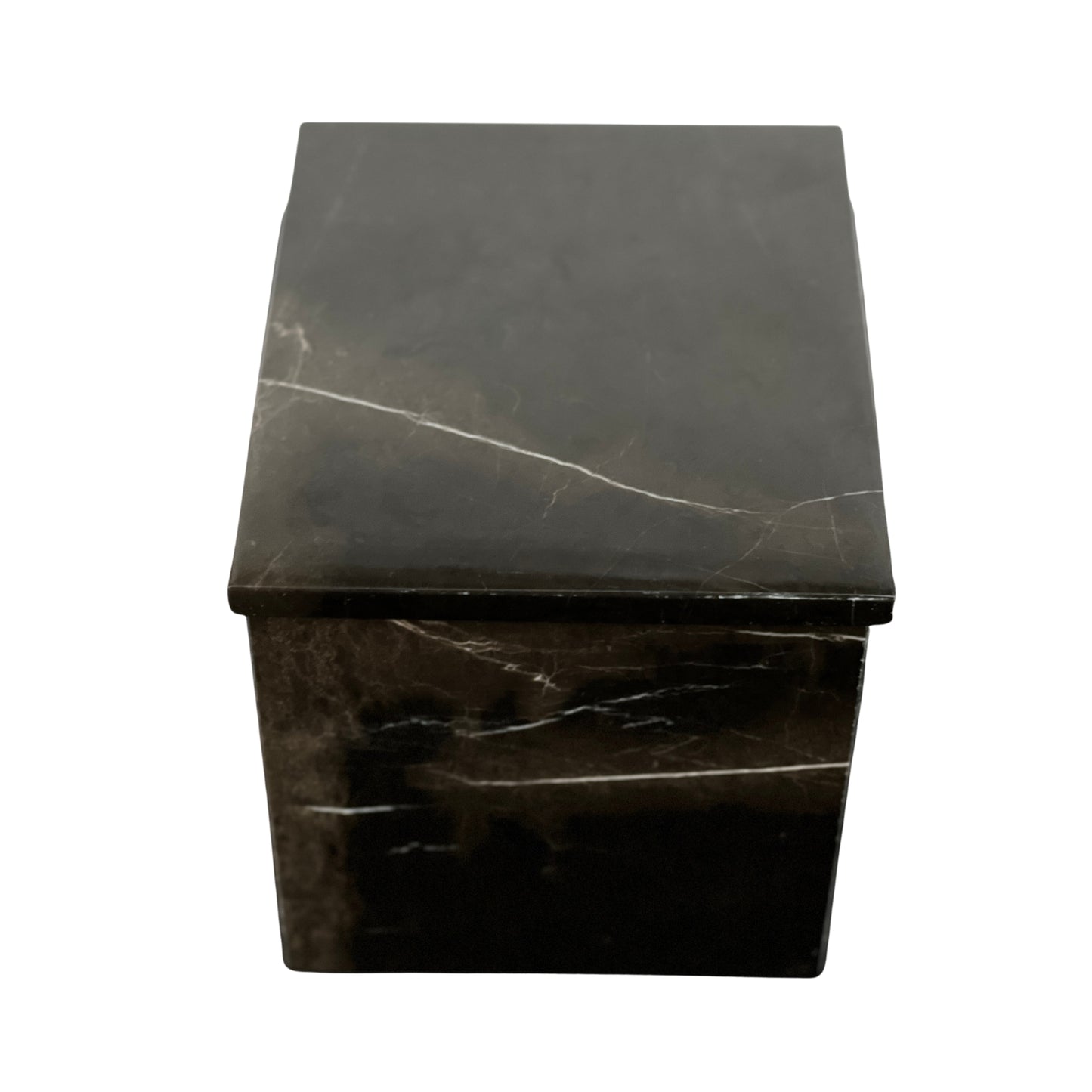 Black Marble Double Urn - 450 cubic inches