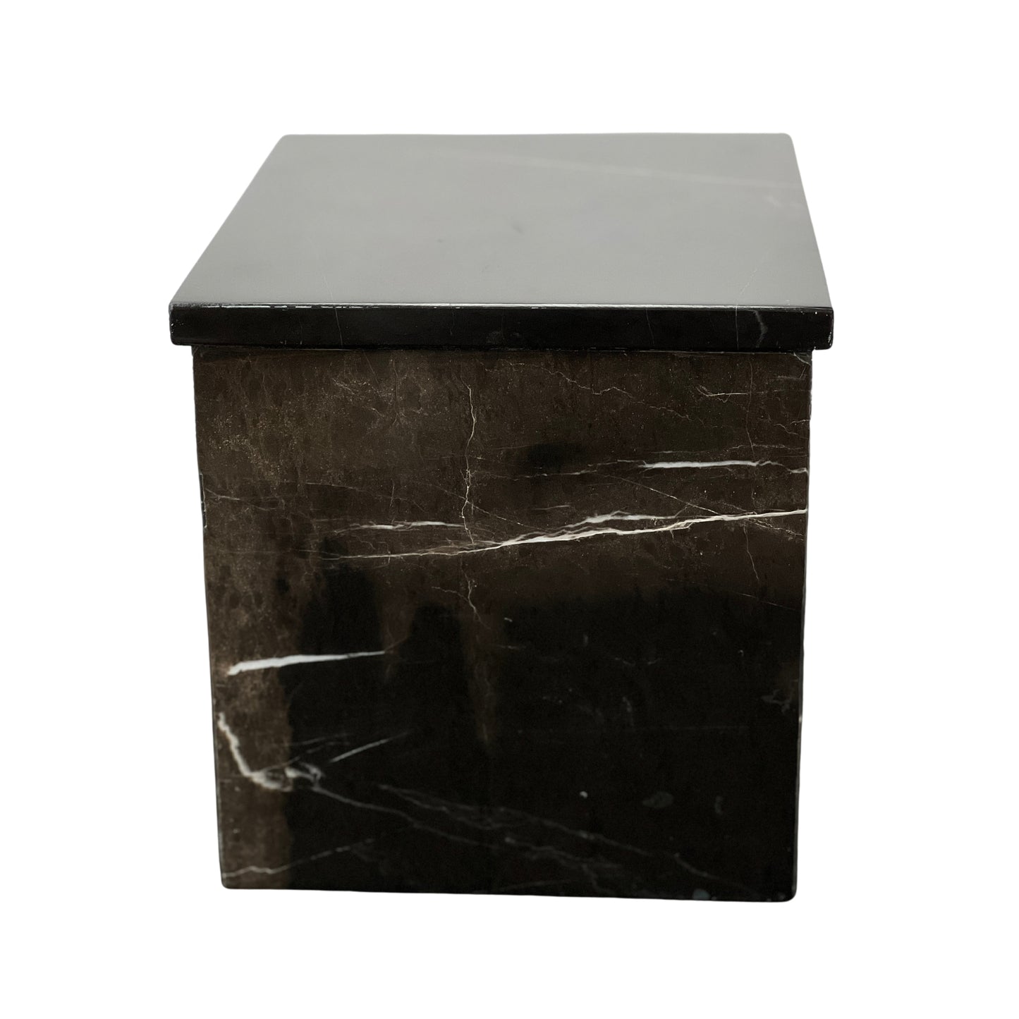 Black Marble Double Urn - 450 cubic inches