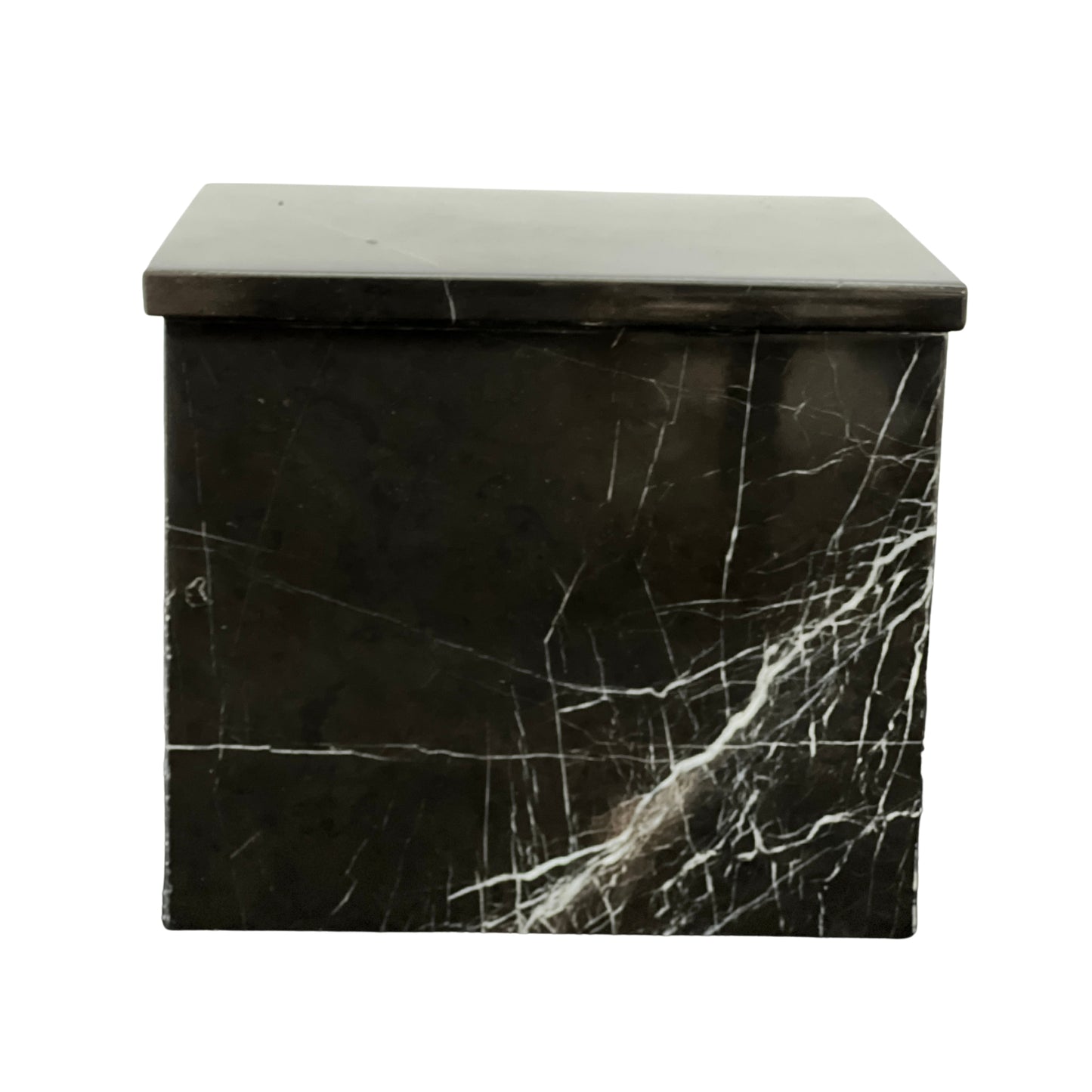 Black Marble Double Urn - 450 cubic inches