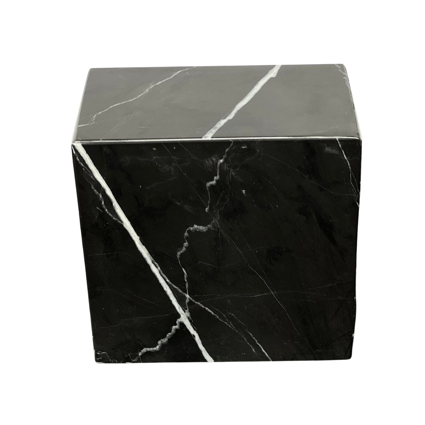 Black Marble Urn - 250 cubic inches