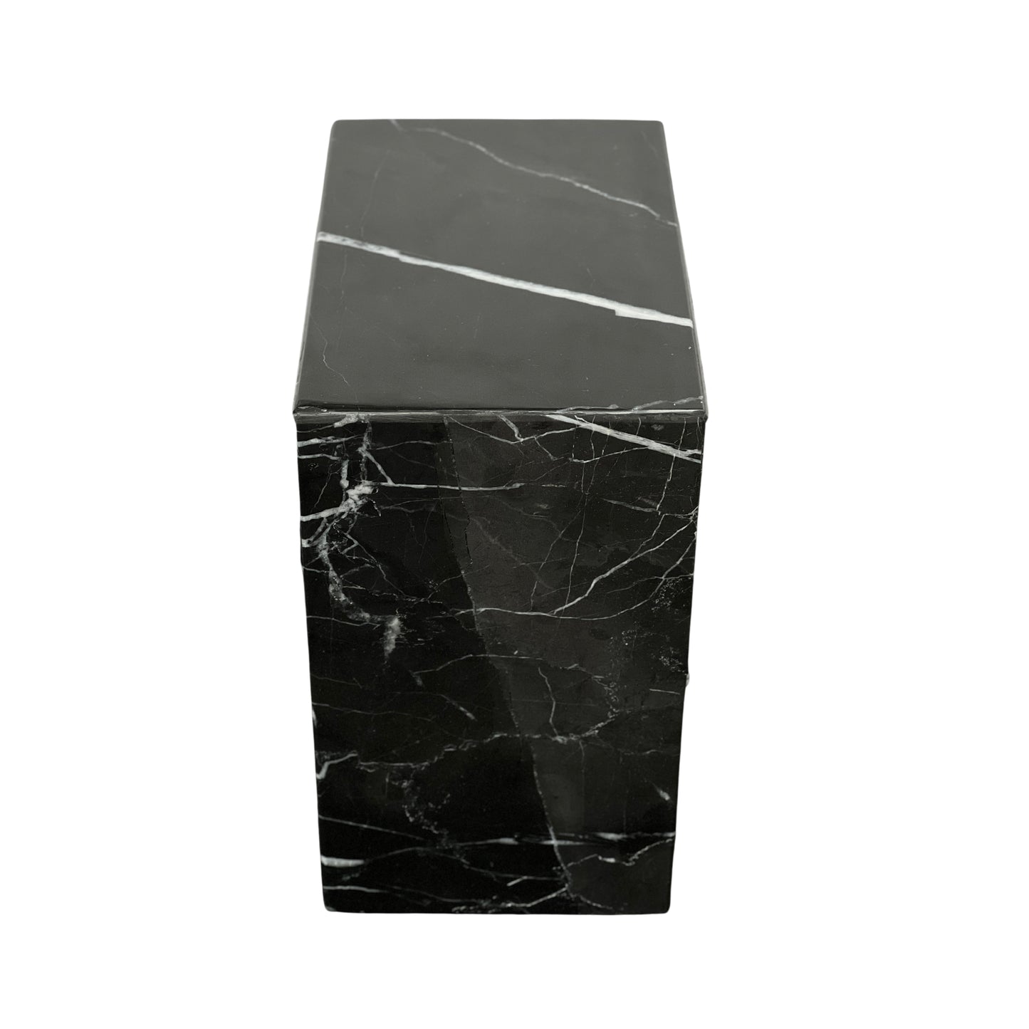 Black Marble Urn - 250 cubic inches