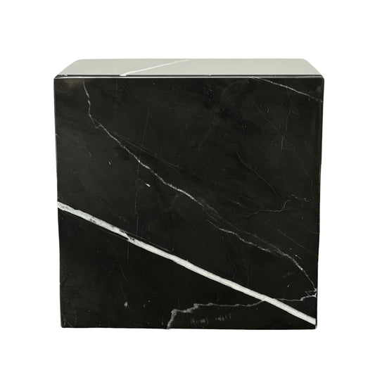 Black Marble Urn - 250 cubic inches