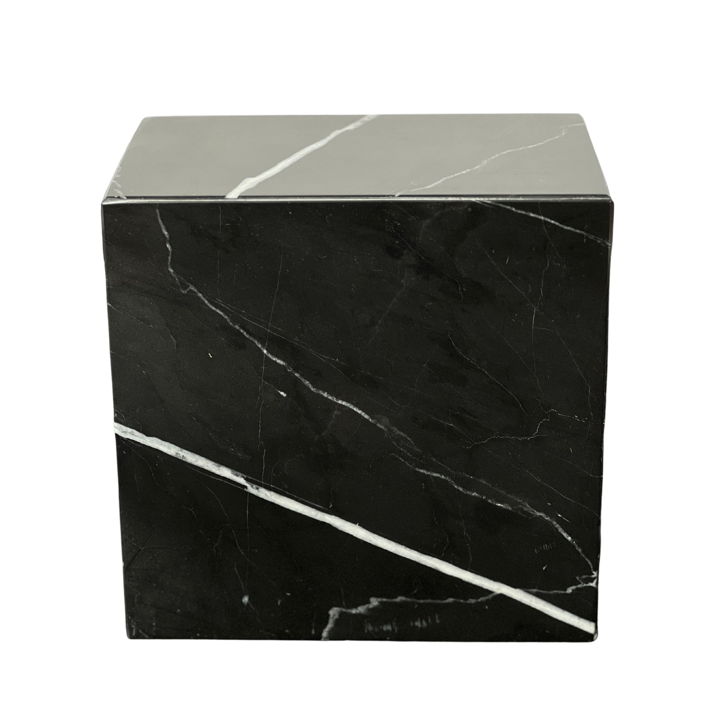 Black Marble Urn - 250 cubic inches