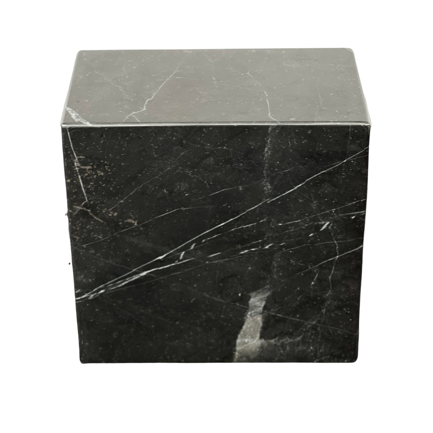 Black Marble Urn - 250 cubic inches