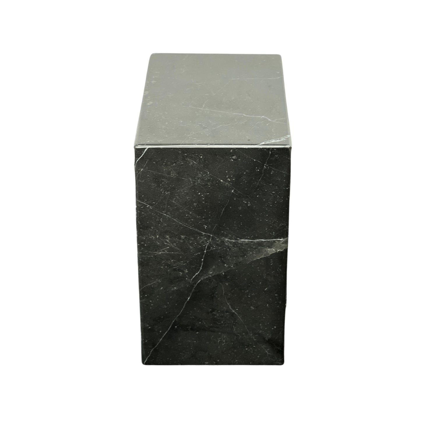 Black Marble Urn - 250 cubic inches