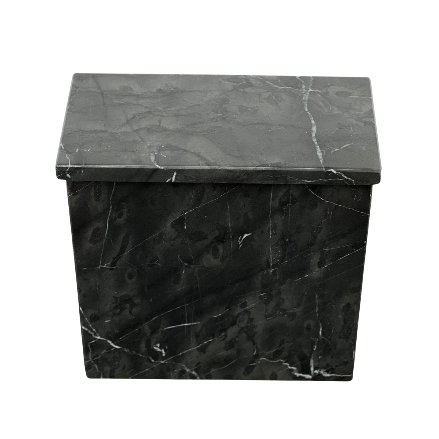 Black Marble Urn - 200 cubic inches