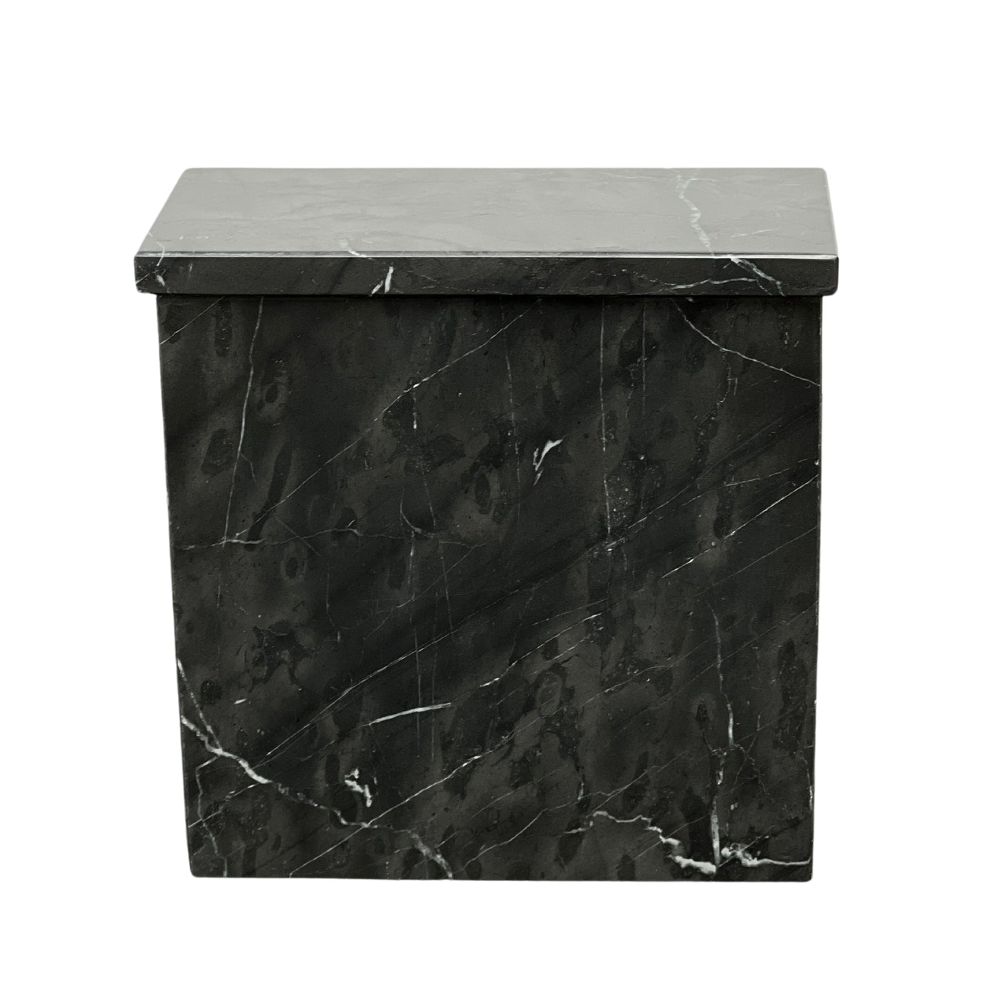 Black Marble Urn - 200 cubic inches