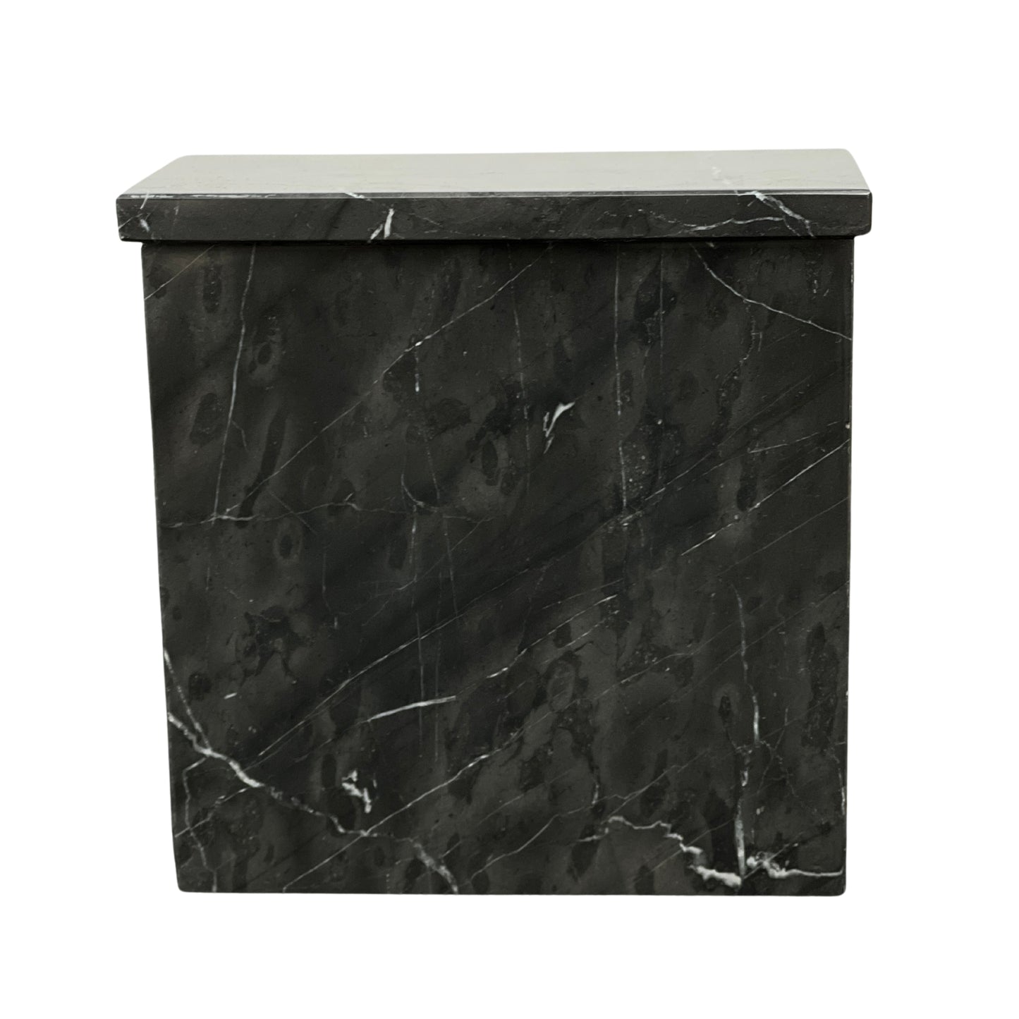 Black Marble Urn - 200 cubic inches