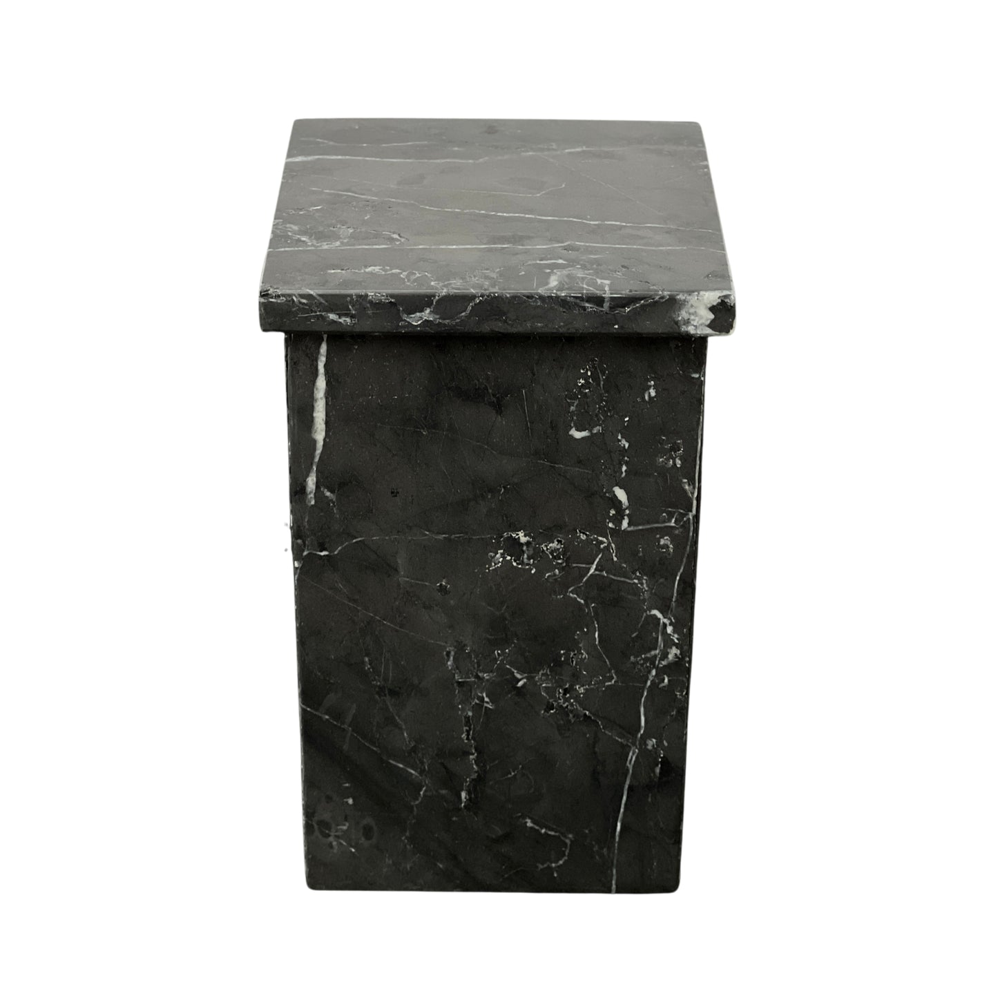 Black Marble Urn - 175 cubic inches