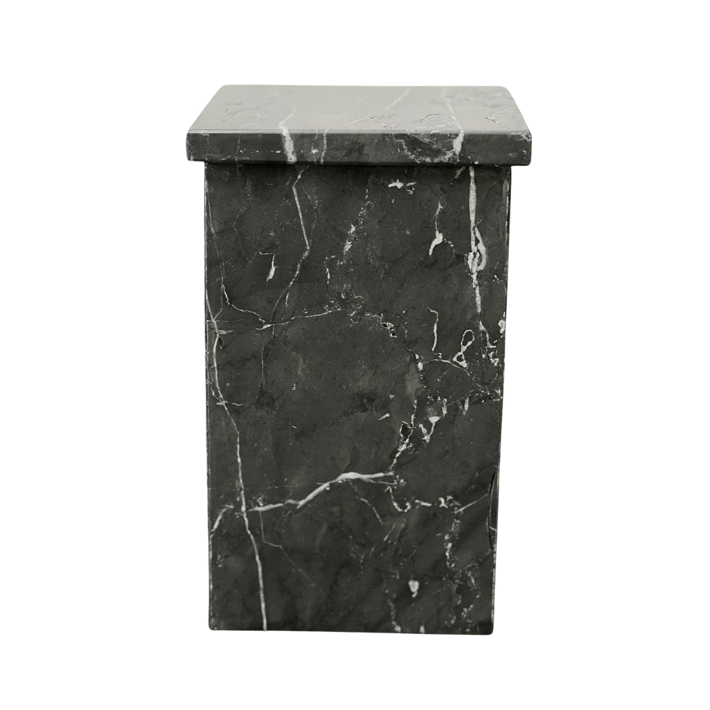 Black Marble Urn - 175 cubic inches