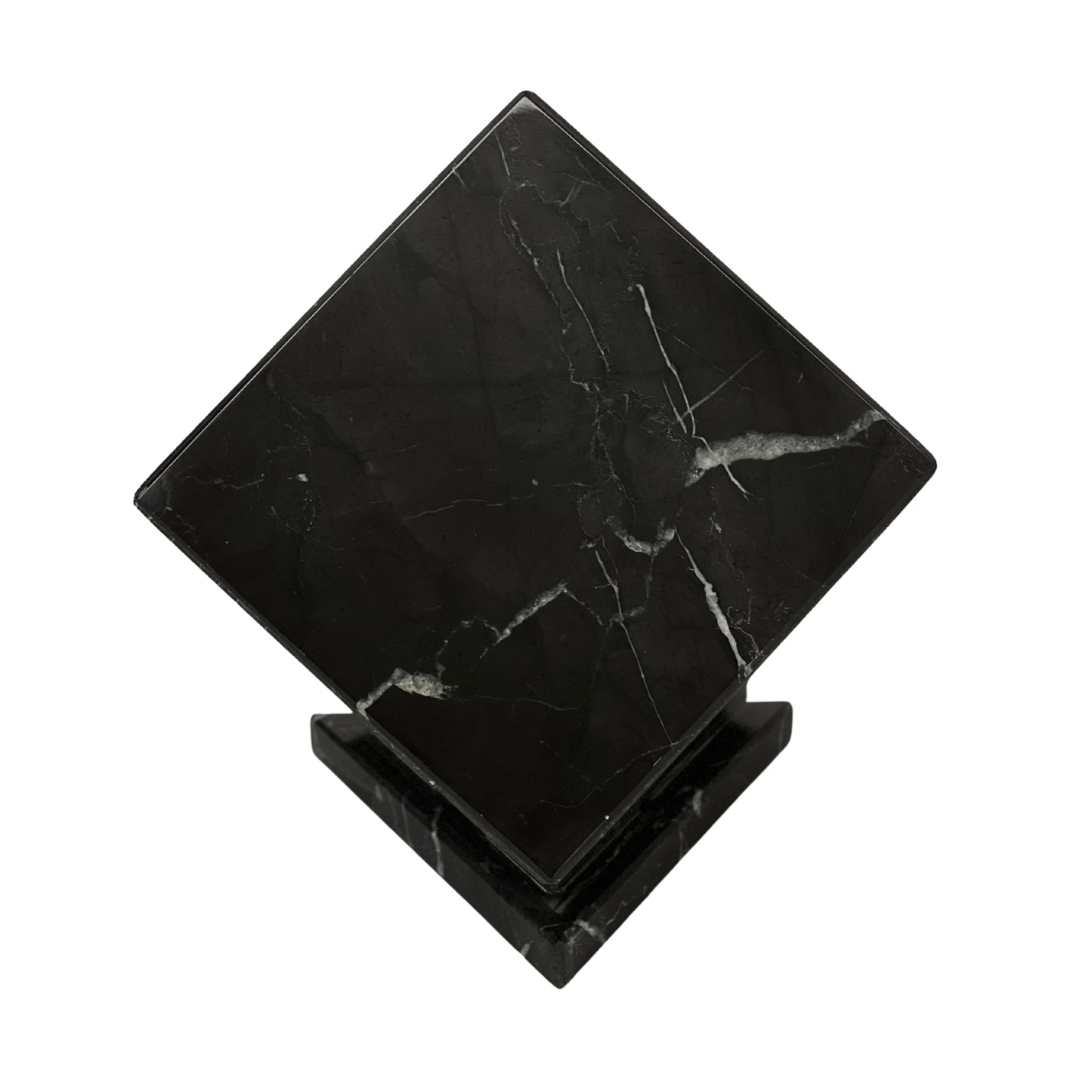 Black Marble Urn - 125 cubic inches