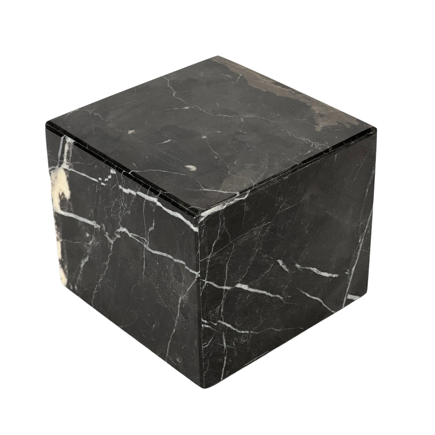 Black Marble Urn - 40 cubic inches