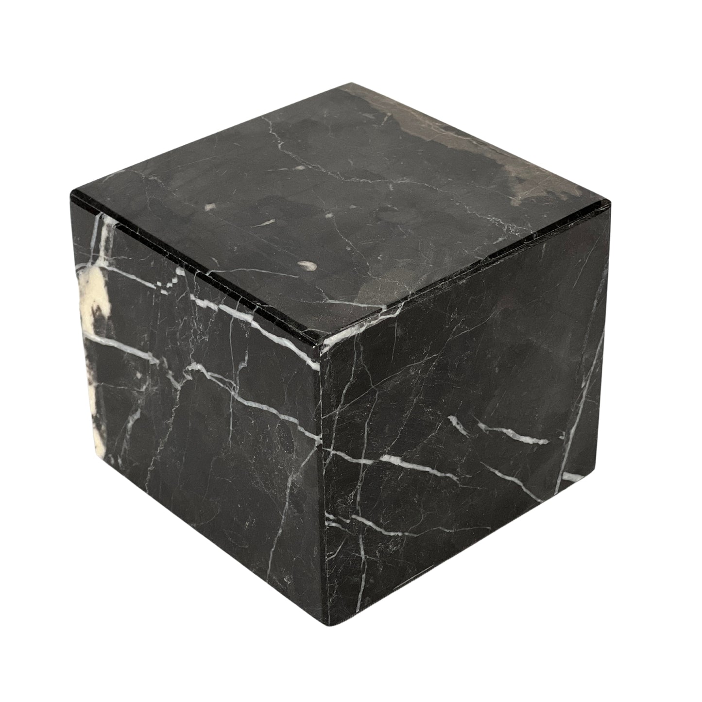 Black Marble Urn - 40 cubic inches