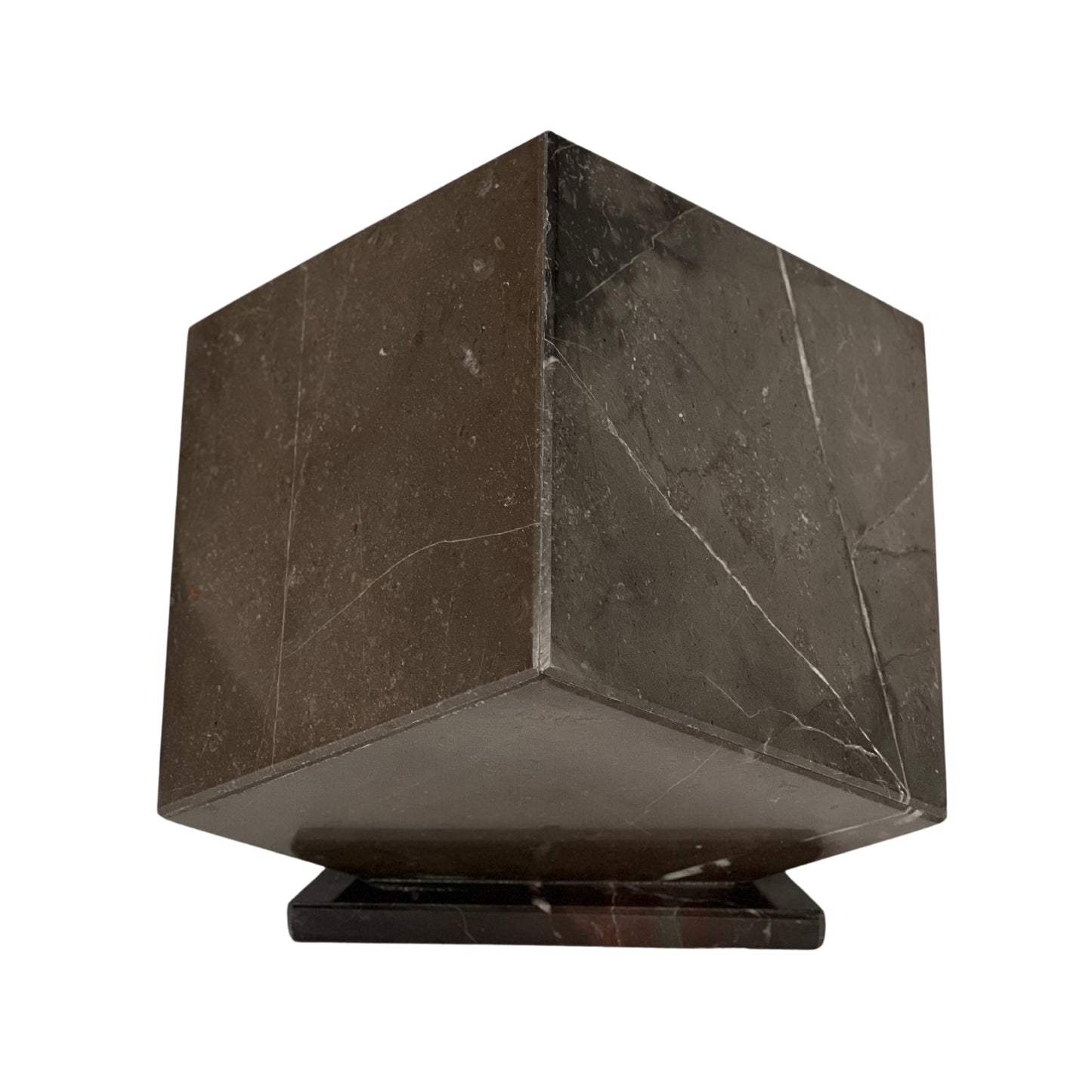 Black Marble Urn - 125 cubic inches