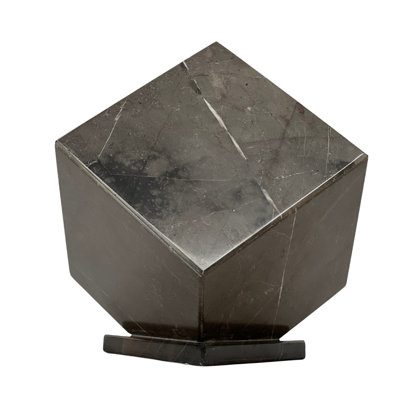 Black Marble Urn - 125 cubic inches