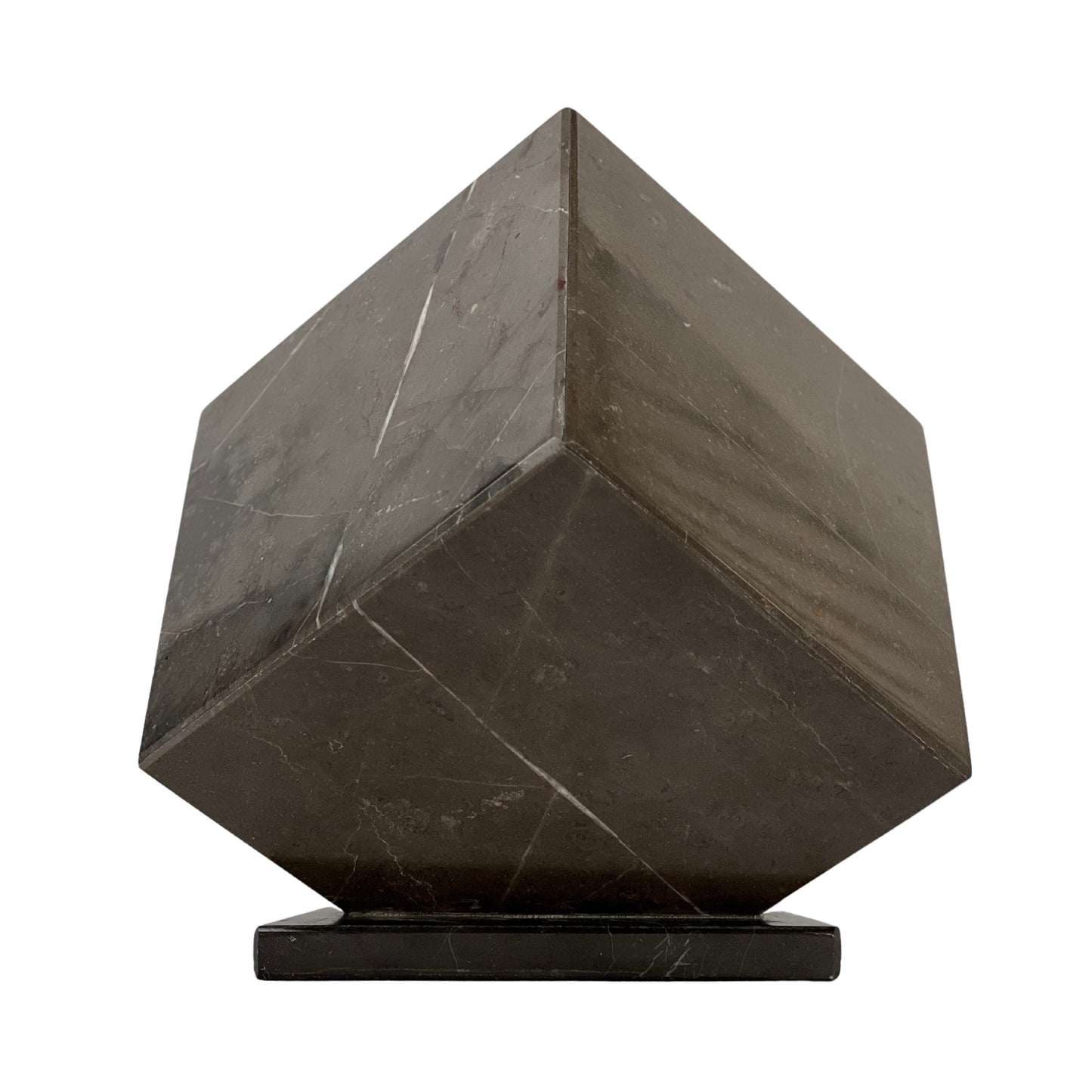 Black Marble Urn - 125 cubic inches