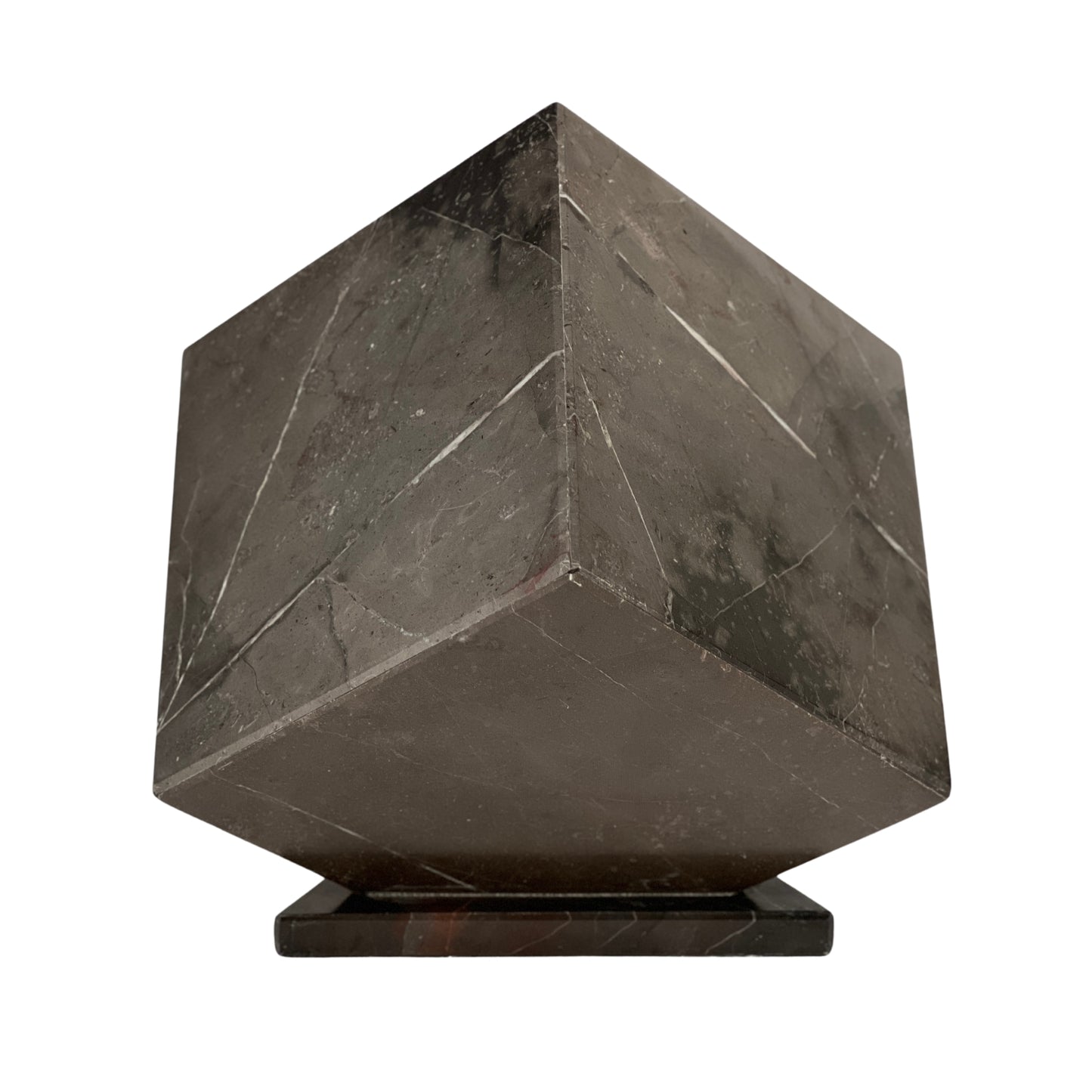 Black Marble Urn - 125 cubic inches