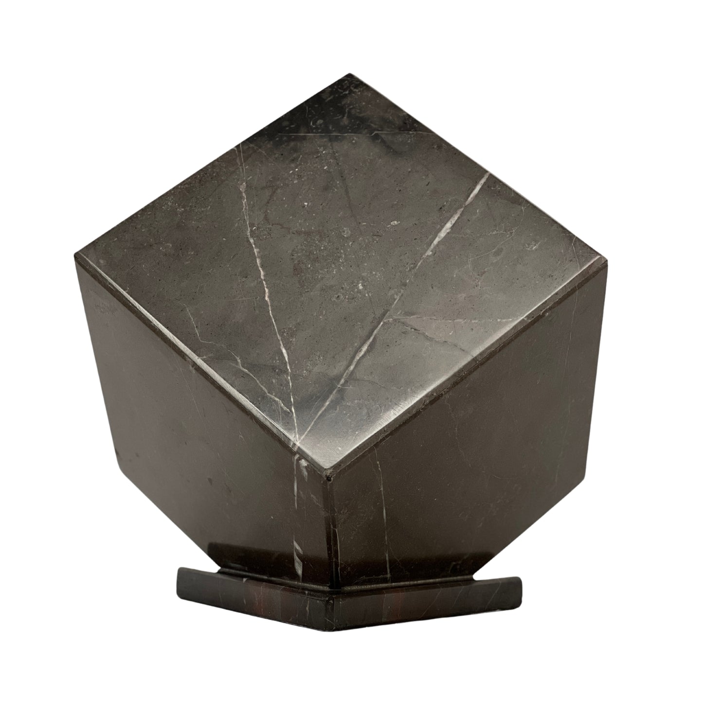 Black Marble Urn - 125 cubic inches