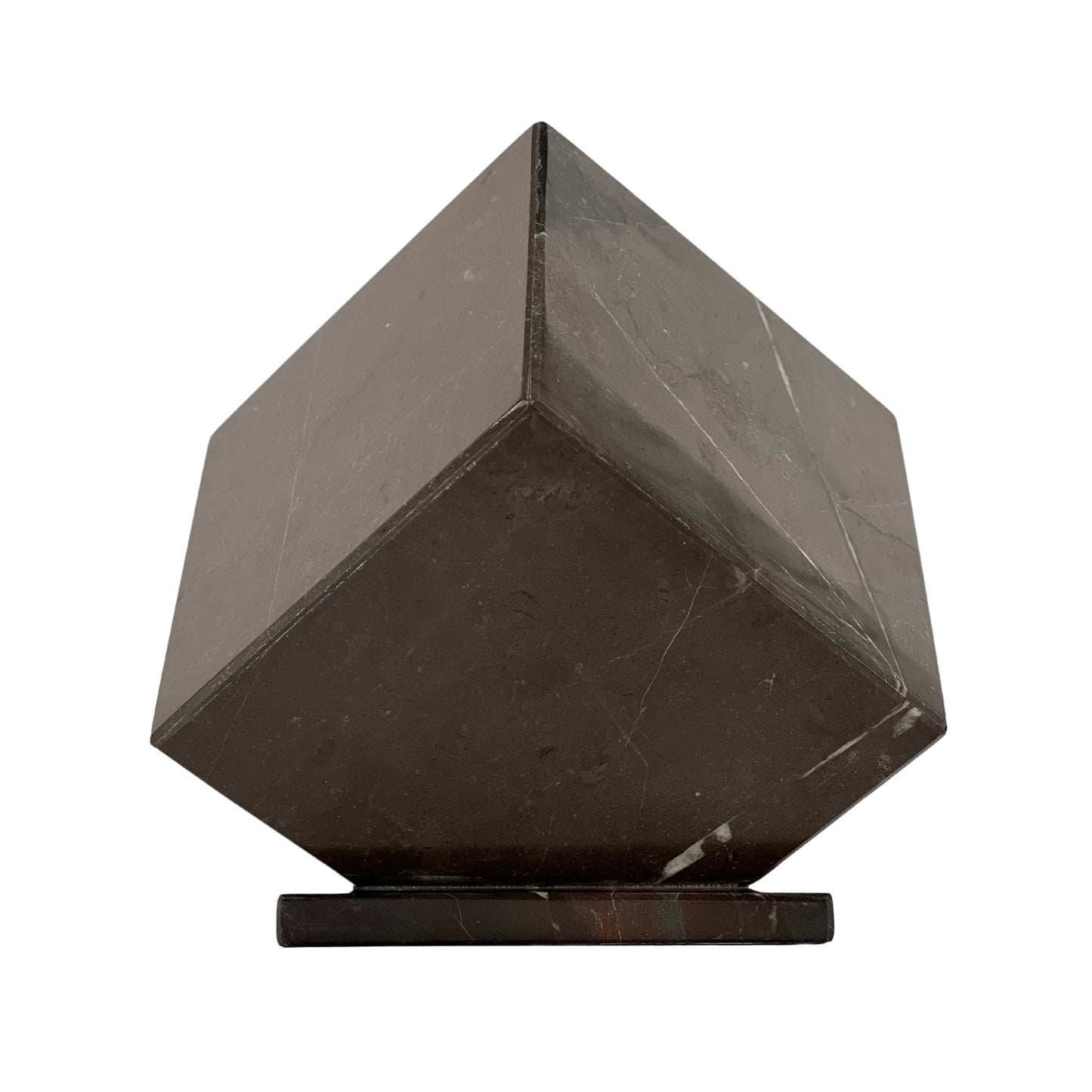 Black Marble Urn - 125 cubic inches